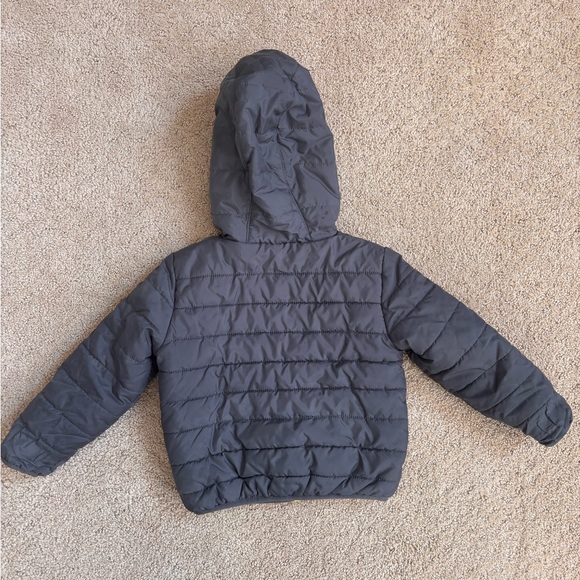 Nike Kids Gray Hooded Jacket size 24Month - Picture 2 of 6